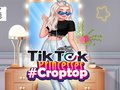 Žaidimas TikTok Princesės#Trumpas Marškinėliai internete