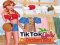 Žaidimas TikTok Aprangos Dizainas internete