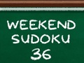 Žaidimas Savaitgalio Sudoku 36 internete