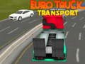 Žaidimas Euro Vilkikas Sunkiųjų Transporto Priemonių Pervežimas internete