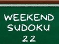 Žaidimas Savaitgalio Sudoku 22 internete