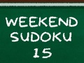 Žaidimas Savaitgalio Sudoku 15 internete