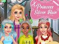 Žaidimas Princesės sidabriniai šukuosenos internete