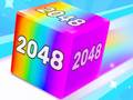 Žaidimas Grandinės Kubas: 2048 Sujungimas internete