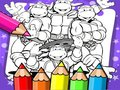 Žaidimas Nindzė Vėžlys Spalvinimo Knyga internete
