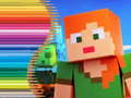Žaidimas Minecraft spalvinimo knyga internete
