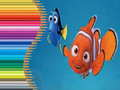 Žaidimas Spalvinimo knyga apie Ieškant Nemo internete