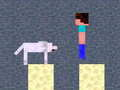 Žaidimas Minicraft: Stevo ir Vilko Nuotykiai internete