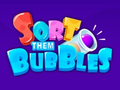 Žaidimas Surūšiuokite burbulus internete