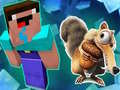 Žaidimas Noob Parkour: Sniego Era internete