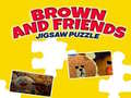 Žaidimas Brown ir Draugai Dėlionė internete