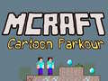 Žaidimas Mcraft Animacinių filmų Parkūras internete