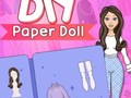 Žaidimas DIY popierinė lėlė internete