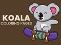 Žaidimas Koalos spalvinimo puslapiai internete