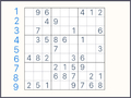 Žaidimas Klasikinis Sudoku Dėlionė internete