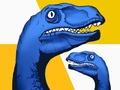 Žaidimas Dino: Sujungti ir Kovoti internete