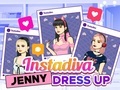 Žaidimas Instadiva Jenny: Aprengti internete