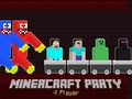 Žaidimas MinerCraft Šventė 4 Žaidėjams internete