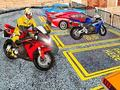 Žaidimas Sunkios Motosiklo Parkavimo Žaidimas Mieste 3D internete