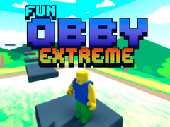 Žaidimas Linksmas Obby Ekstremas internete