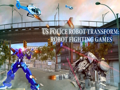 Žaidimas JAV Policijos Robotas Transformacija: Robotų Kovo Žaidimai internete