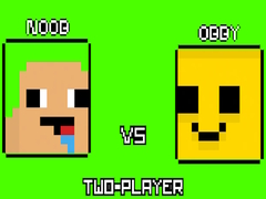 Žaidimas Noob vs Obby Du Žaidėjai internete