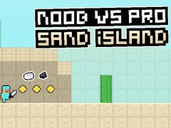 Žaidimas Noob vs Pro: Smėlio Sala internete