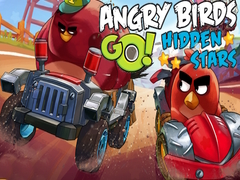 Žaidimas Angry Birds Go! Paslėptos žvaigždės internete