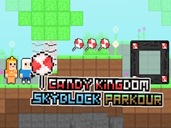 Žaidimas Saldainių Karalystė Skyblock Parkour internete