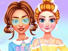 Žaidimas BFF Nuostabūs Kawaii Drabužiai internete