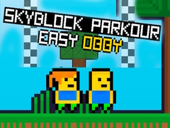 Žaidimas Skyblock Parkour Lengvas Obby internete