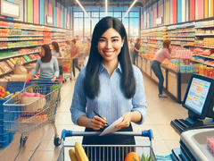Žaidimas Supermarketų Simuliatorius internete