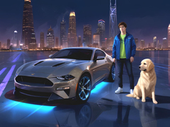 Žaidimas Mustang Miesto Vairuotojas internete