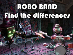 Žaidimas Robotų Grupa - Rask Skirtumus internete