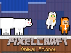 Žaidimas PixelCraft Gyvūnų Mokykla internete
