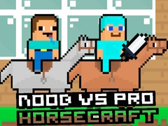 Žaidimas Noob vs Pro HorseCraft internete