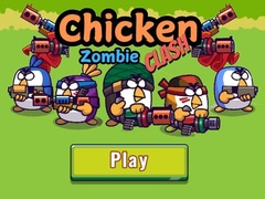 Žaidimas Vištien Zombių Susidūrimas internete