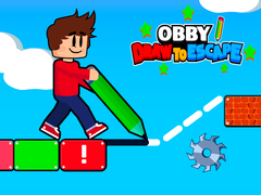 Žaidimas Obby Piešk, kad Paspruktum internete