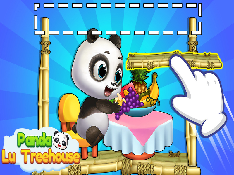Žaidimas Panda Lu Treehouse internete