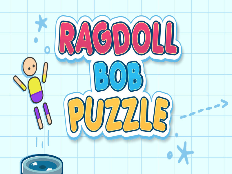 Žaidimas „Ragdoll Bob“ galvosūkis internete