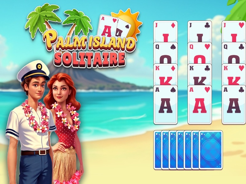 Žaidimas Palm Island Solitaire internete