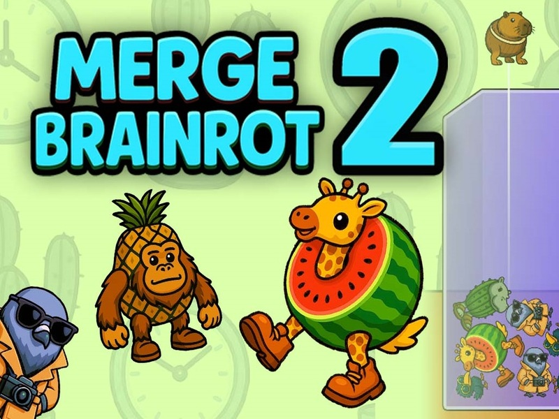 Žaidimas Sujungti „Brainrot 2“ internete