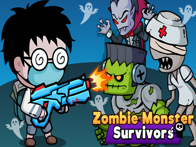 Žaidimas Išgyvenę zombių monstras internete