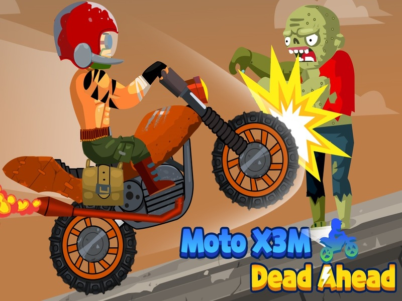 Žaidimas Moto x3M miręs į priekį internete