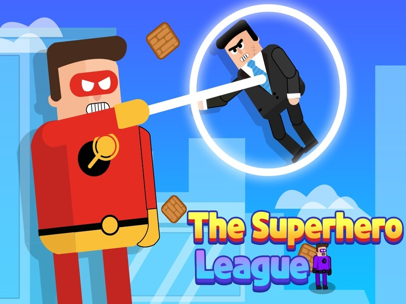 Žaidimas Superherojų lyga internete