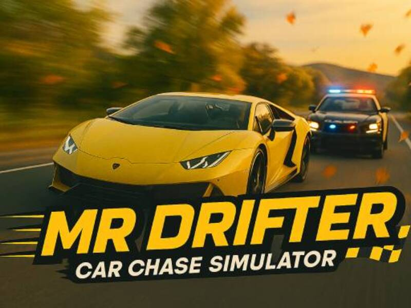 Žaidimas Ponas Drifteris: automobilio persekiojimo treniruoklis internete