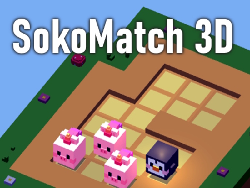 Žaidimas „Sokomatch 3D“ internete