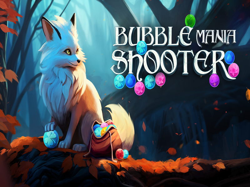 Žaidimas „Bubble Mania“ šaulys internete