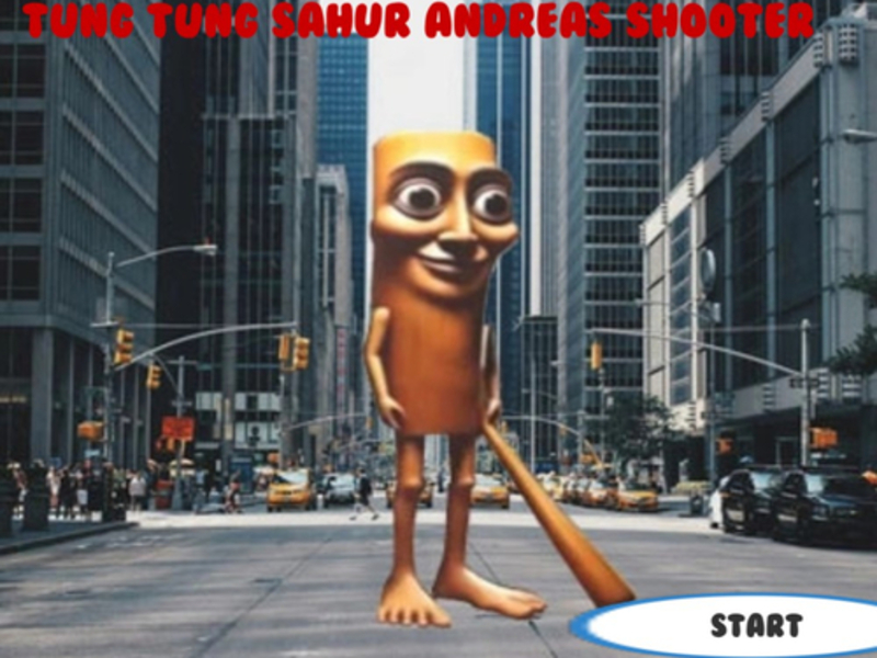 Žaidimas Tung Tung Sahur Andreas Shooter internete