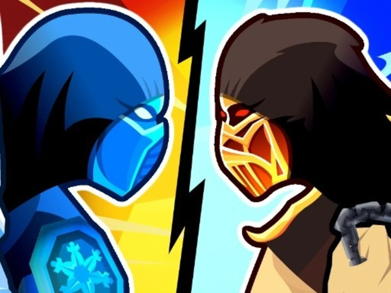 Žaidimas „Stickman Kombat“ 2d internete